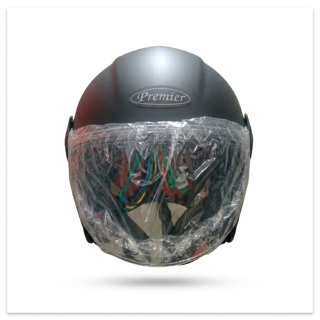 Premier Helmet – Unbreakable Glass Half Face