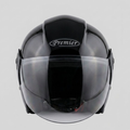Premier Glossy Helmet – Unbreakable Glass Half Face