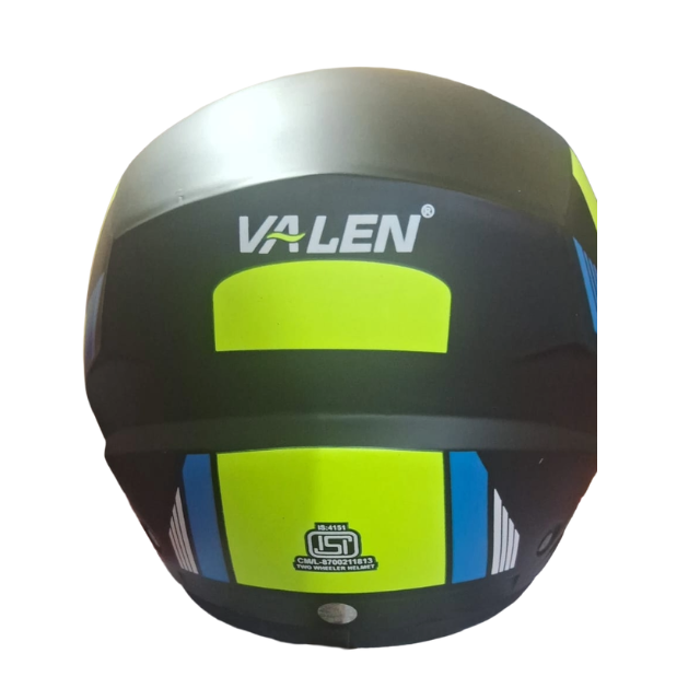Valen Helmet – Unbreakable Glass Half Face.