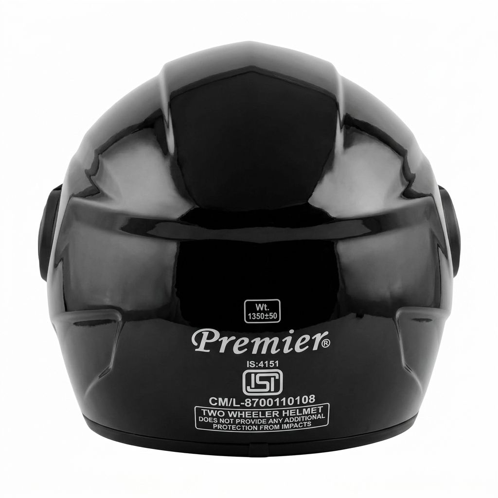 Premier Glowsy Helmet – Unbreakable Glass Half Face